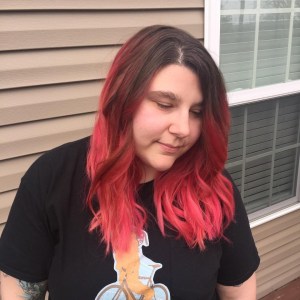 Jessica got a hair cut and some color